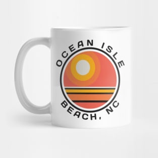 Ocean Isle Beach, NC Summertime Vacationing Sunrise Mug